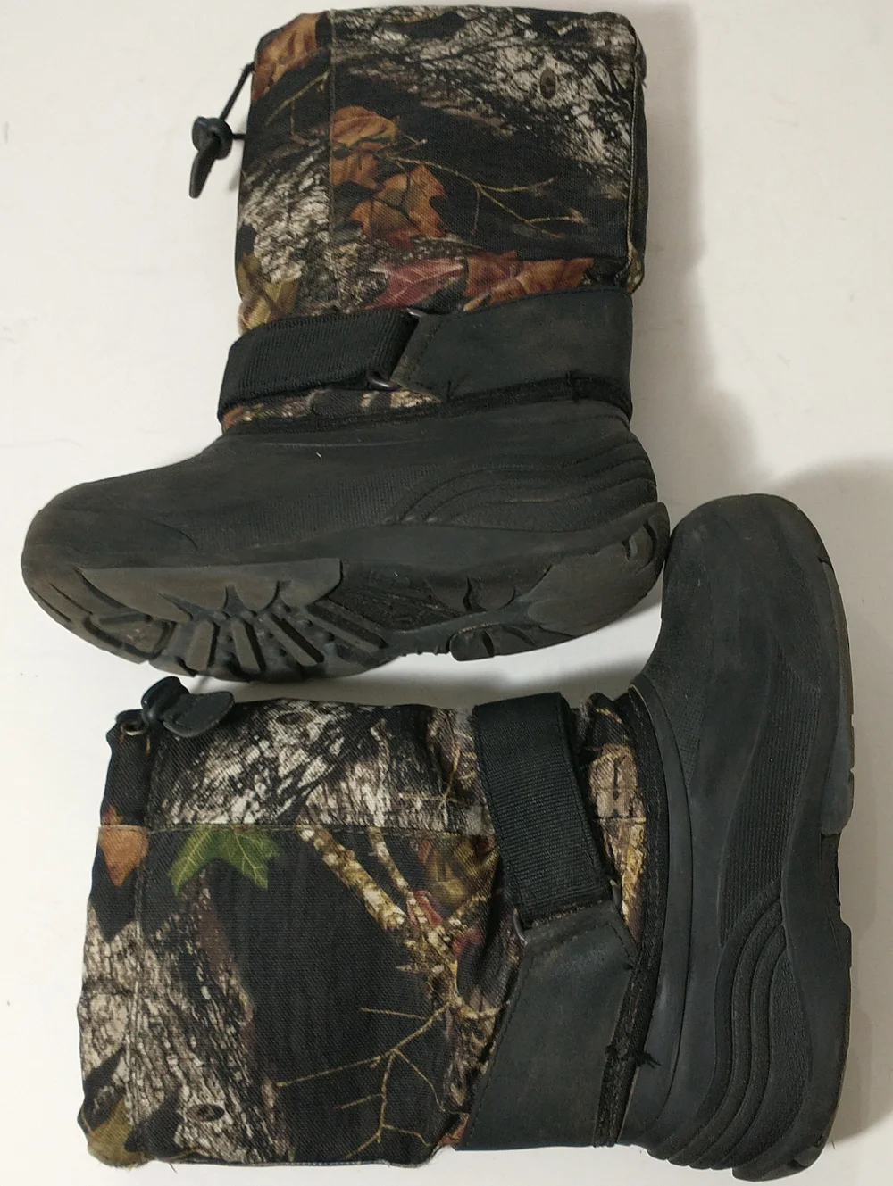 Kamik Winter Snow Boots, Size 1, Camouflage /Black, Removable Felt Liners