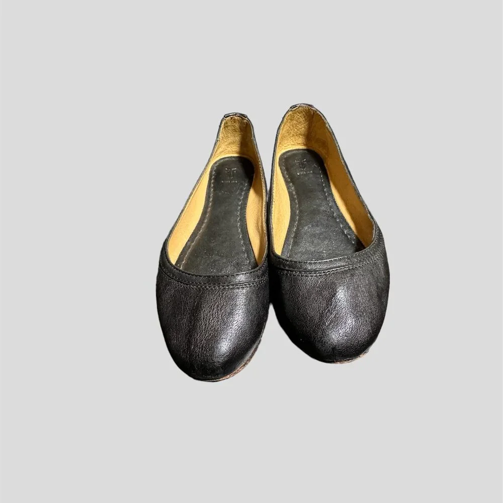 Frye Carson ballet flats black size 6.5