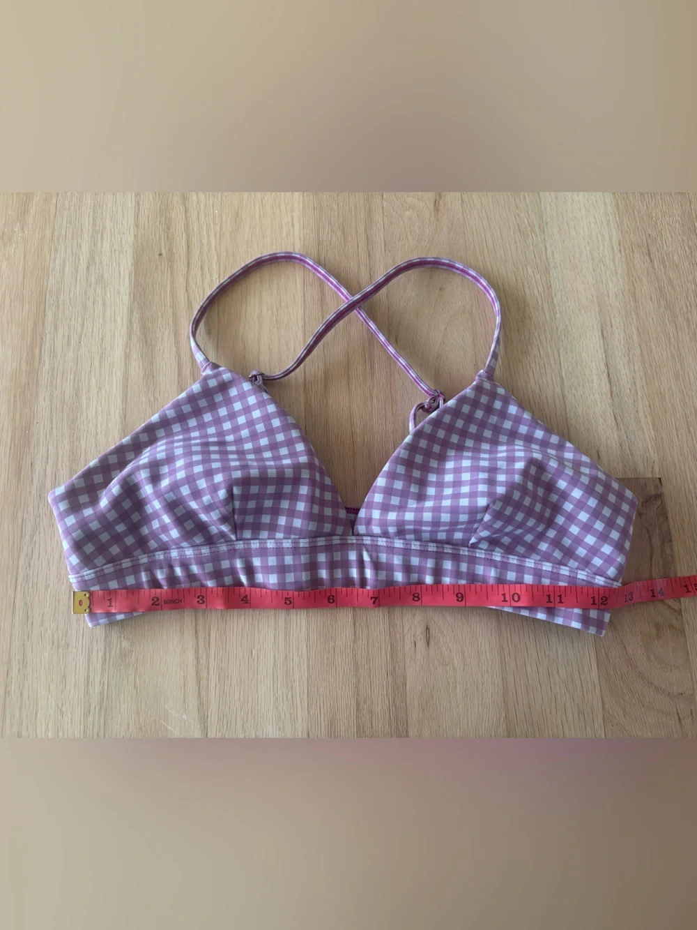 Alo Yoga Gingham Vapor Set