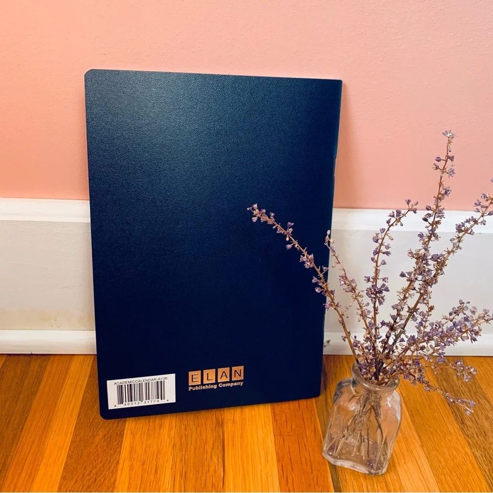 NEW Academic Calendar 2026-2027 School Year Elan Publishing Company Navy