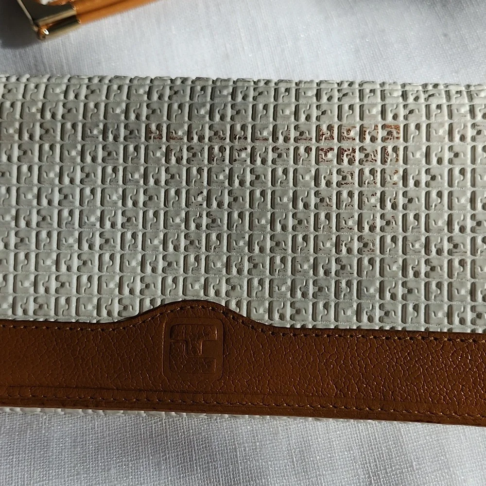 Ted Lapidus leather white contrast