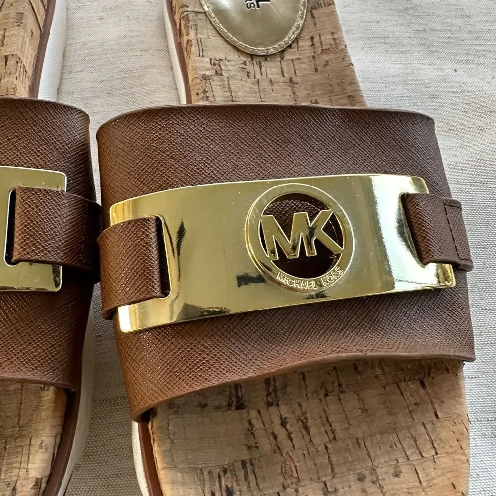 Michael Kors kork footbed