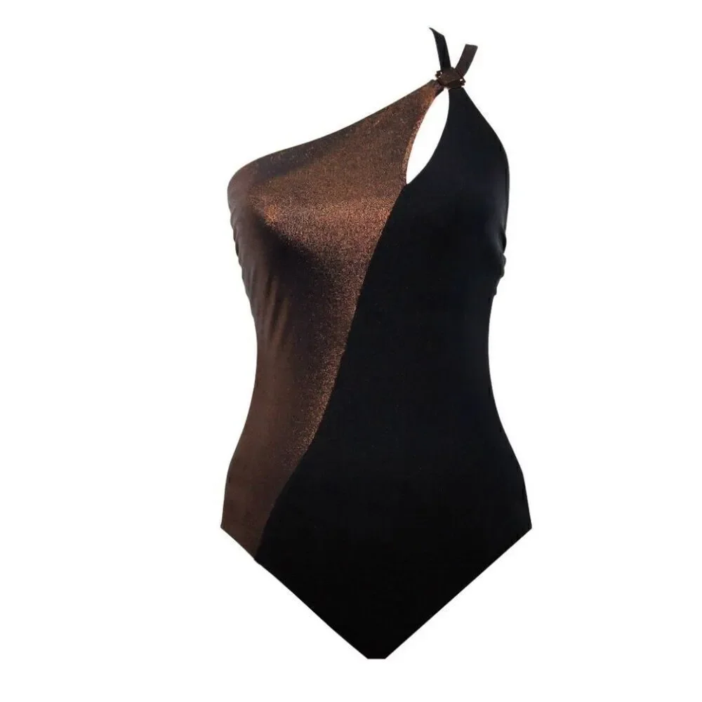 New. Amoressa by Miraclesuit black swimsuit. 8. Retails $188