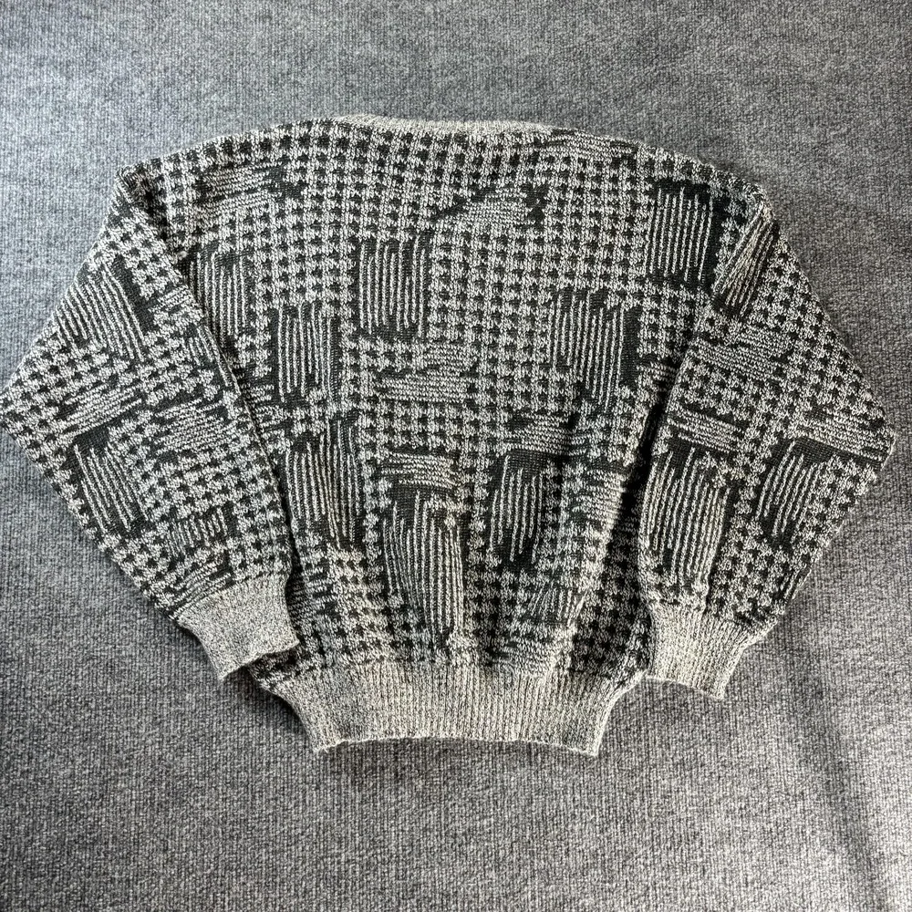 Collection International Sweater Mens Large V Neck‎ Knit Pullover Made In Italy