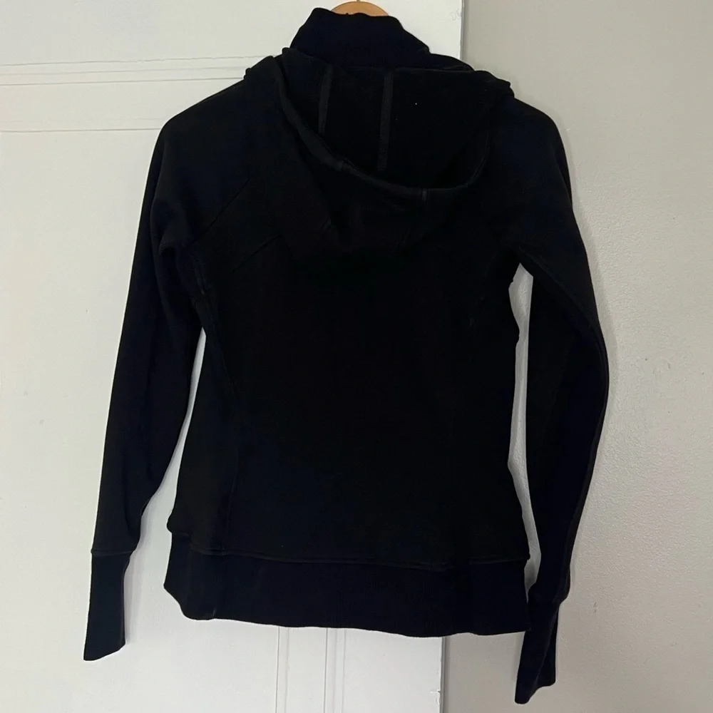 Athleta Triumph Hoodie Jacket in Black Small