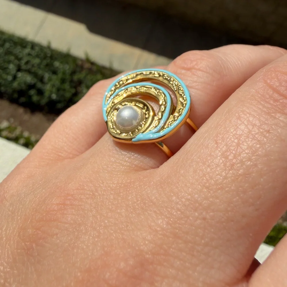 Anthropologie elegant gold