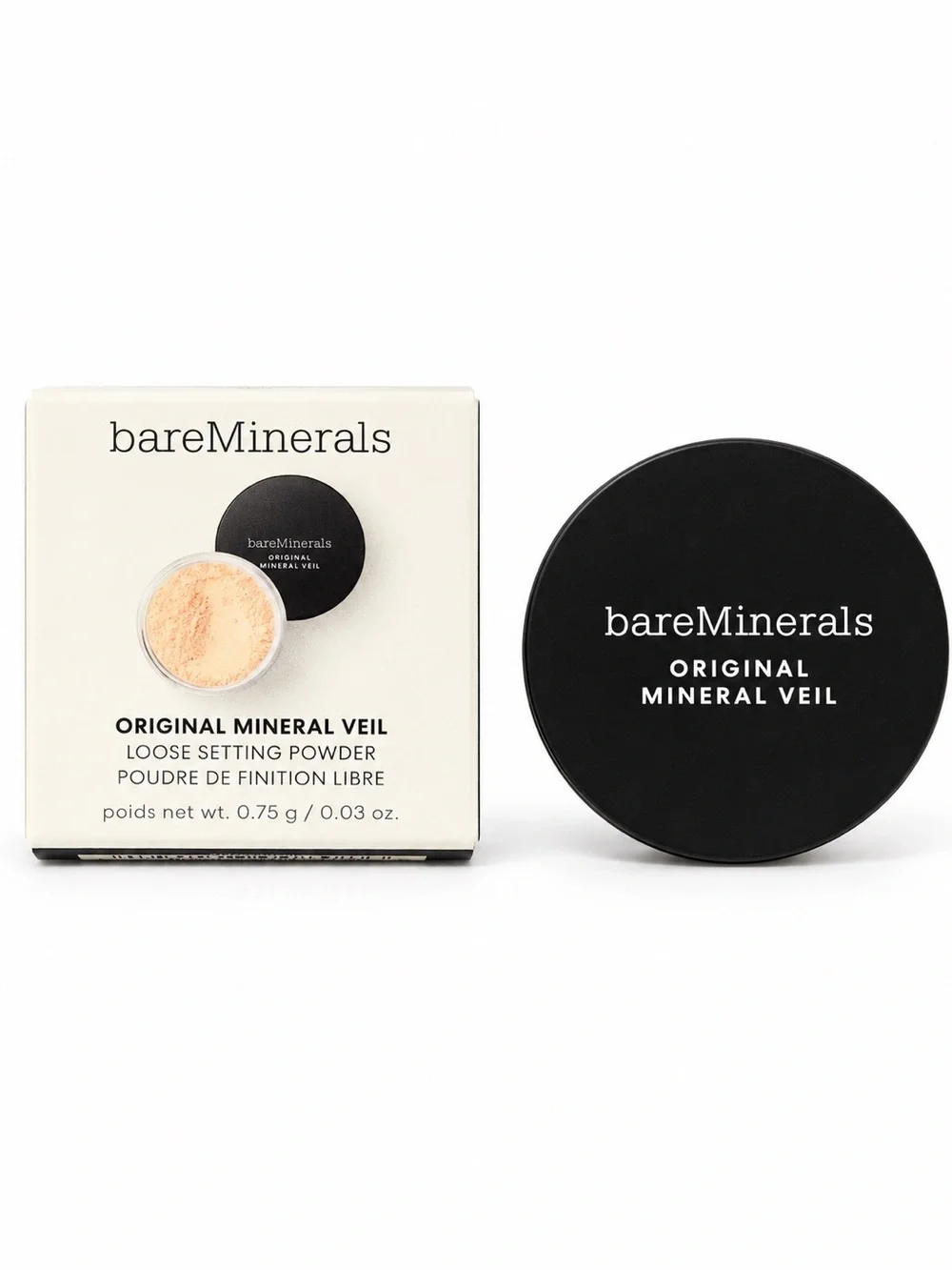 bareMinerals Mineral Veil Loose Setting Powder Mini in Translucent 0.75g NEW