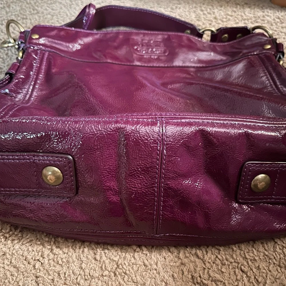 Coach patent leather