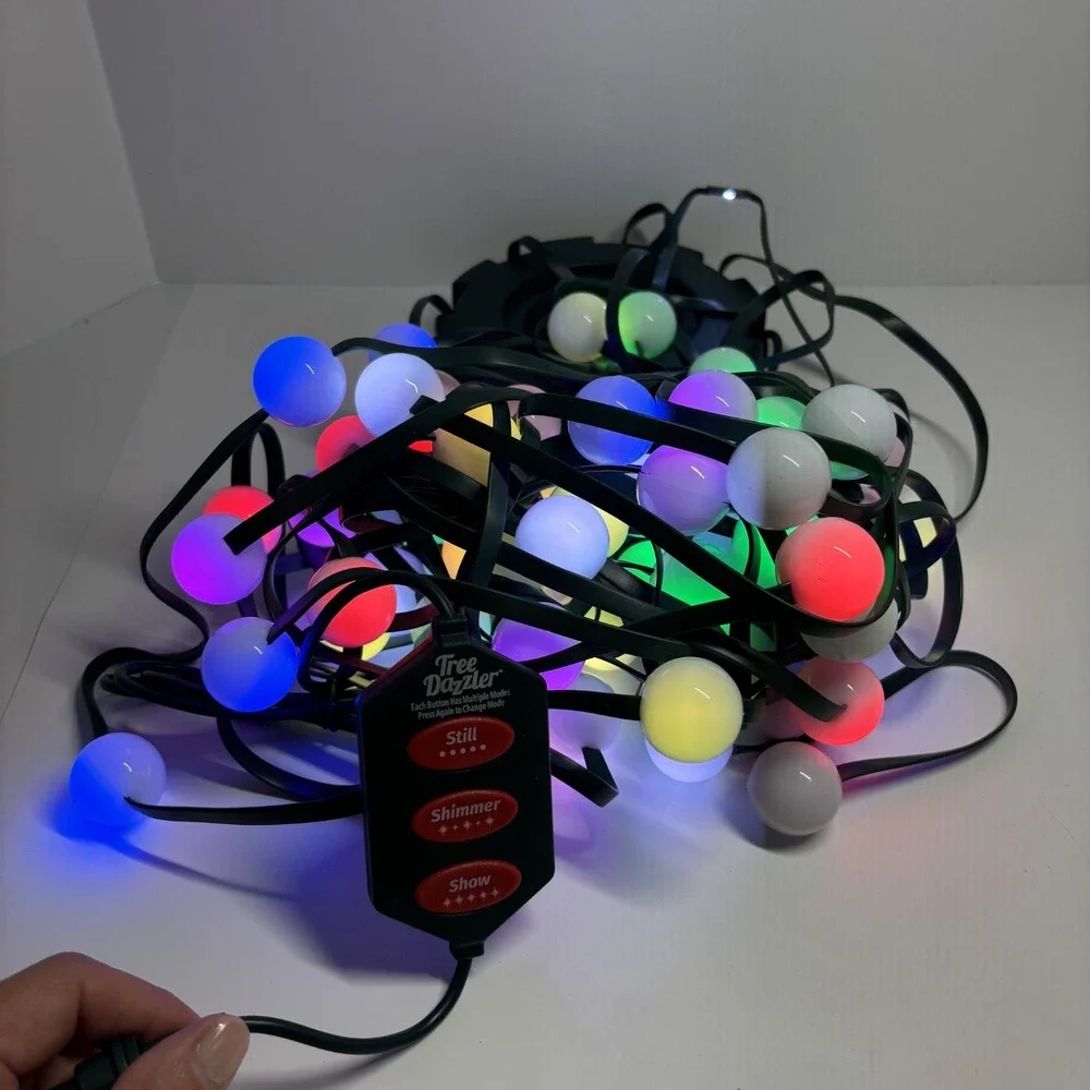 Tree Dazzler Star Shower LED Multicolor Christmas Tree Lights Tested-VIDEO‎