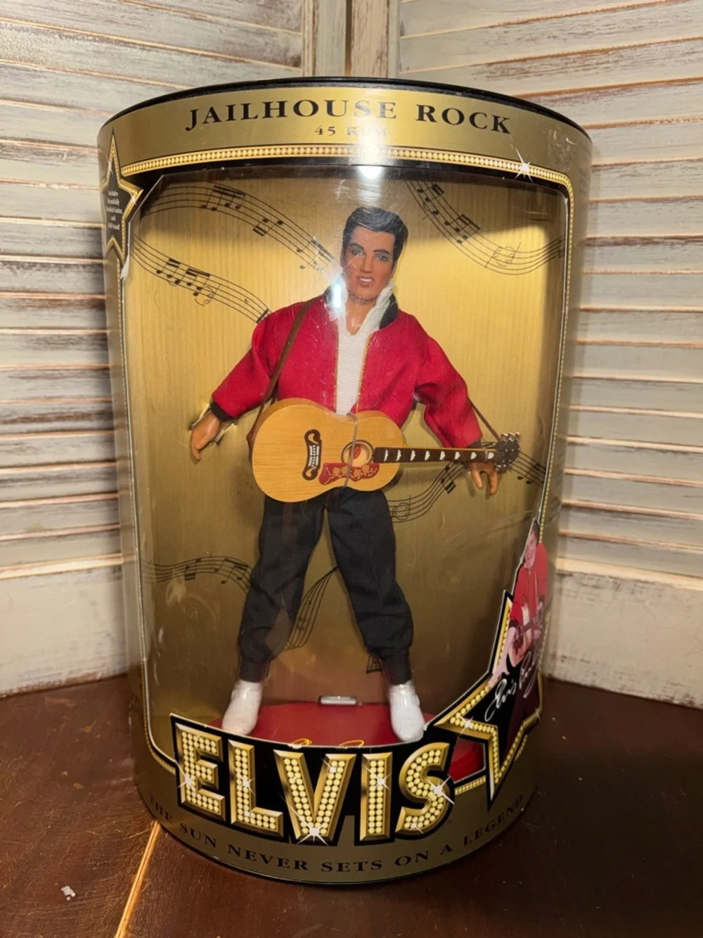 1993 Hasbro Elvis Jailhouse Rock 45 RPM Doll NRFB