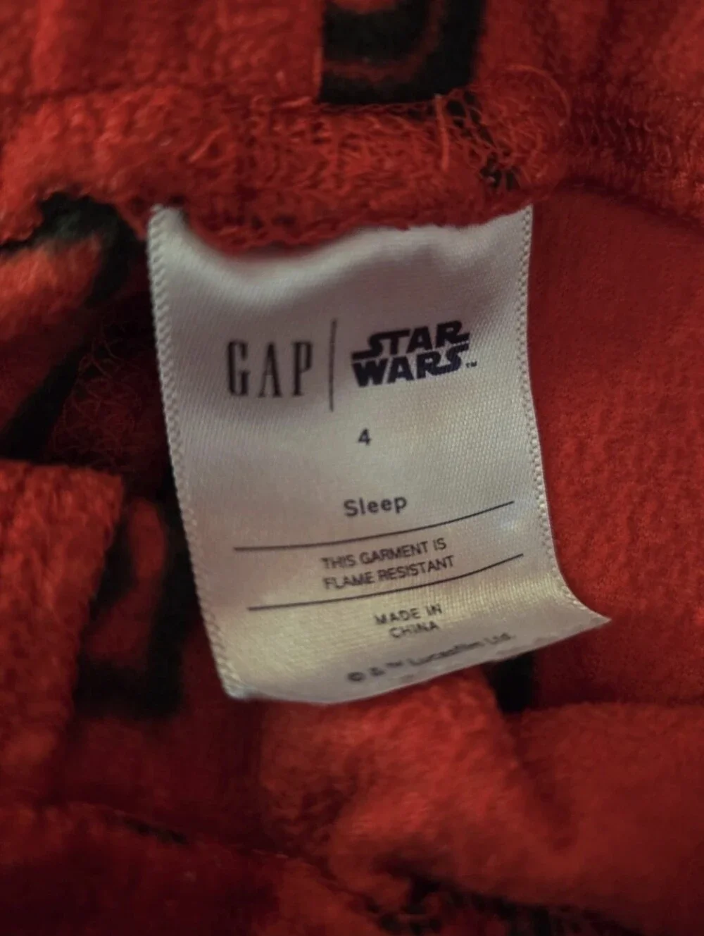 Star Wars size good