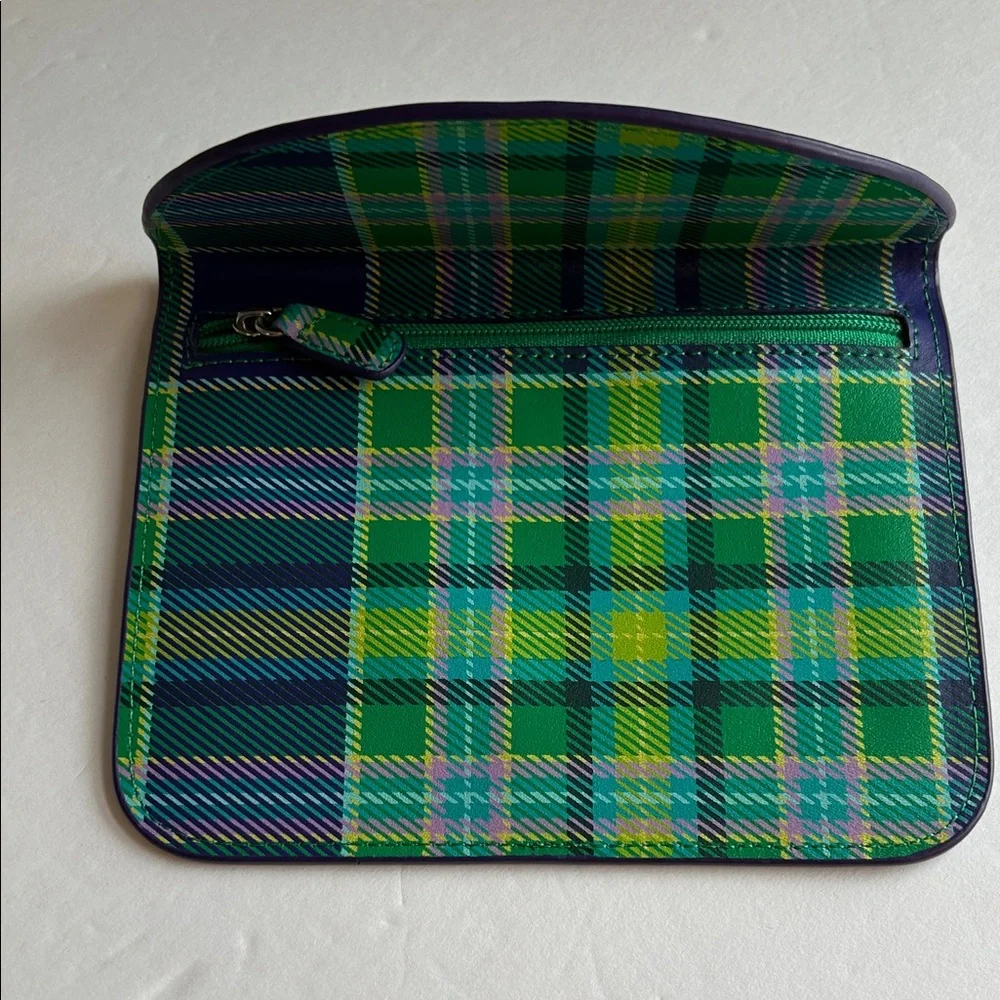 Baekgaard tartan wallet