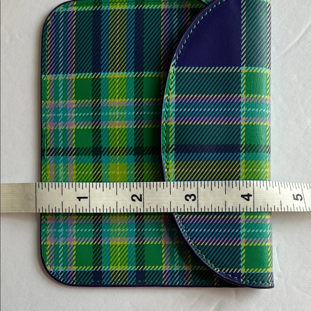 Baekgaard tartan wallet