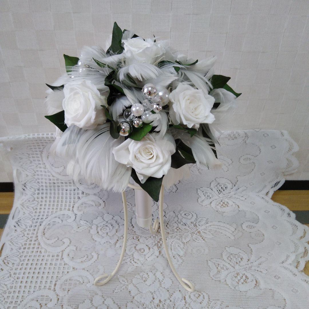 This is a preserved flower bouquet that won't wilt! (^-^)/