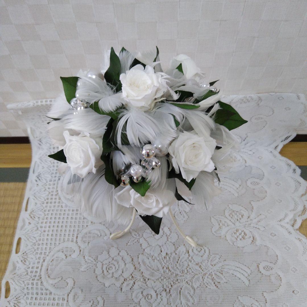 This is a preserved flower bouquet that won't wilt! (^-^)/