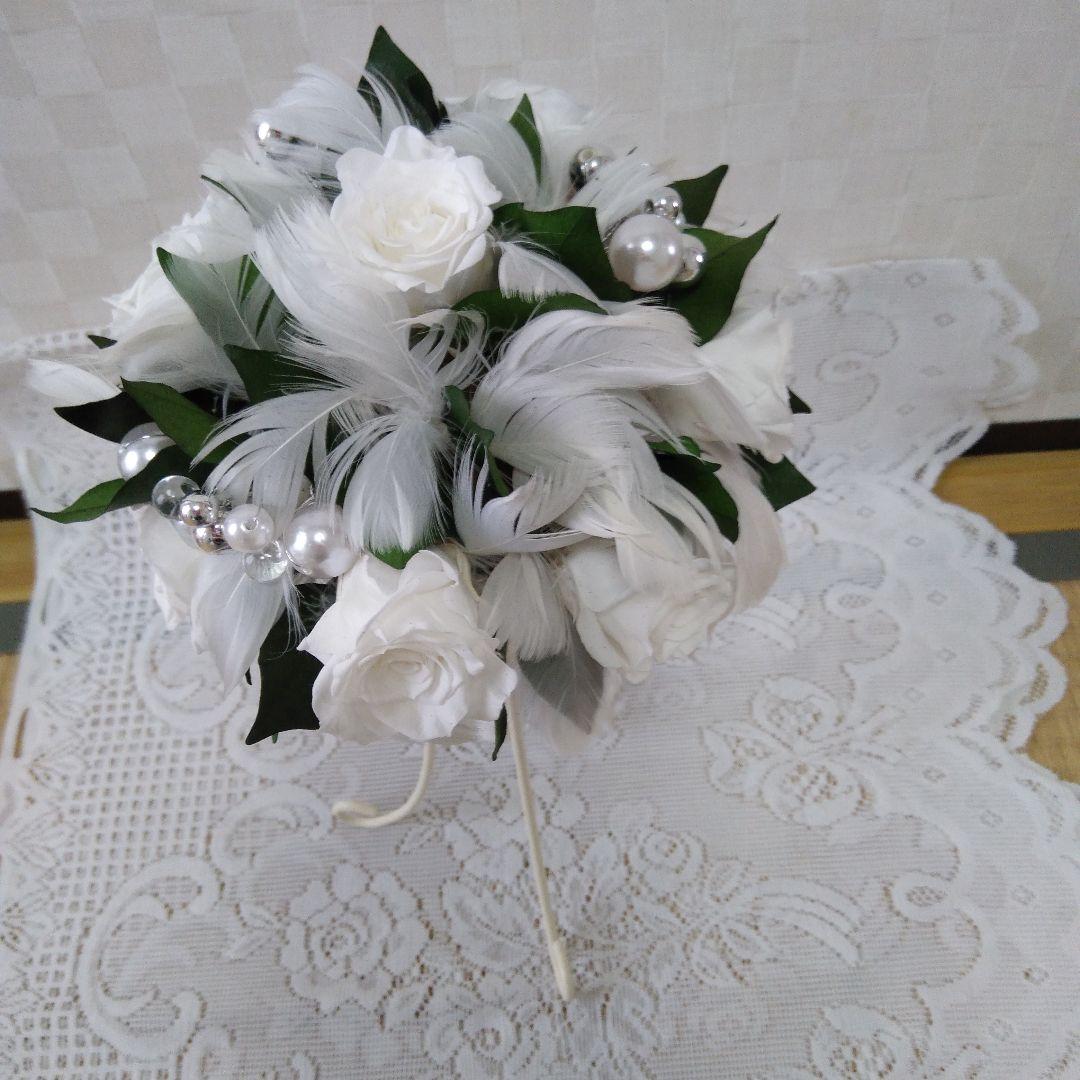 This is a preserved flower bouquet that won't wilt! (^-^)/