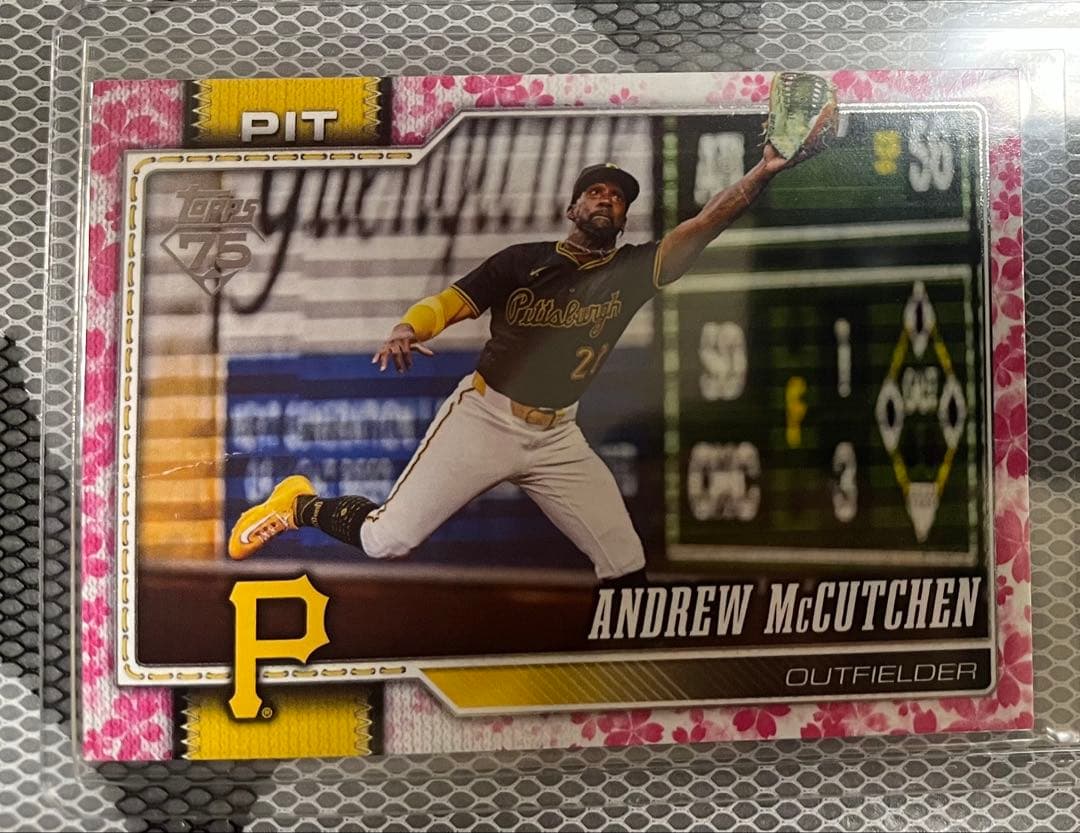 Topps 2026 Andrew McCutchen 99-Card Limited Edition Cherry Parallel