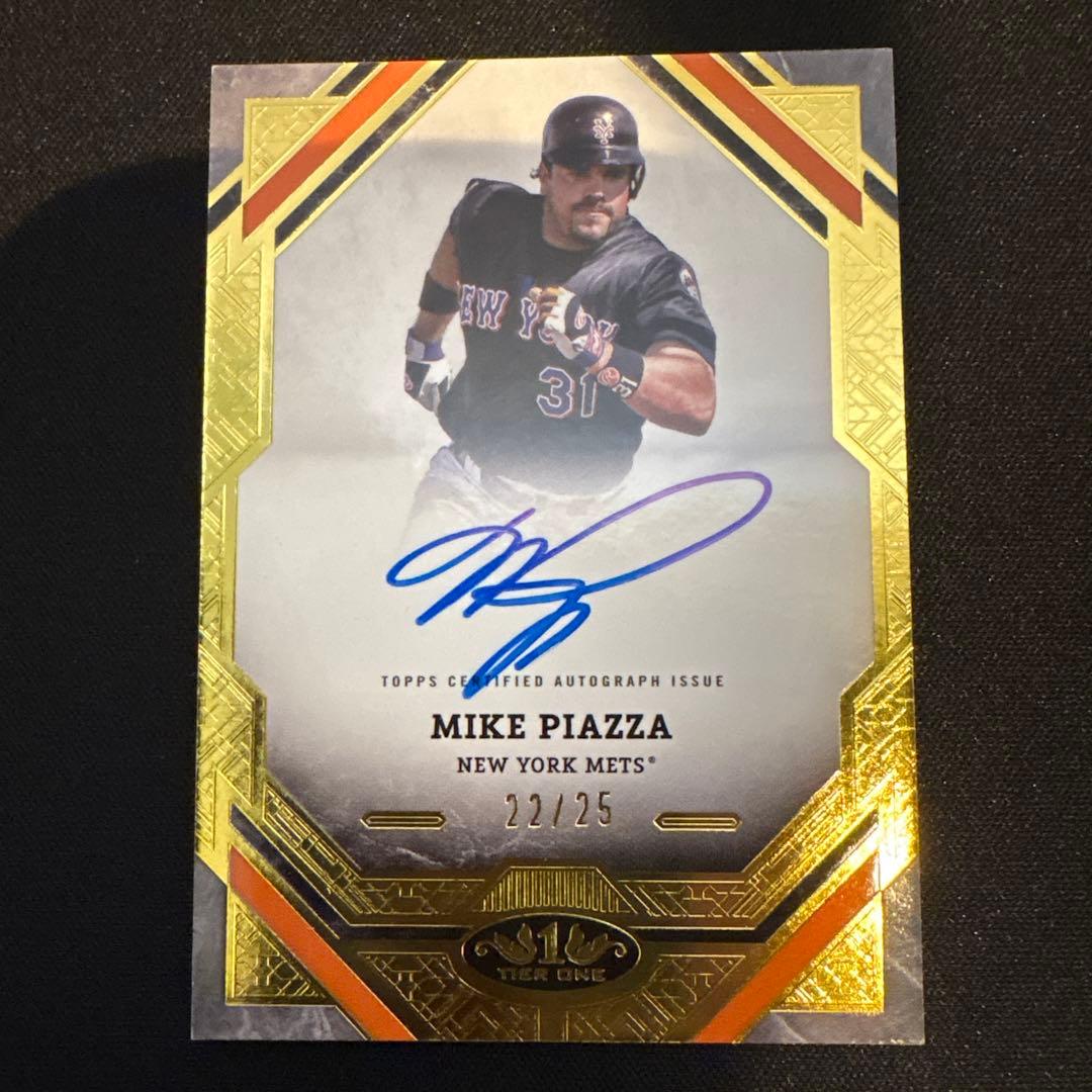To h*o: MIKE PIAZZA 22/25 Autographed Card