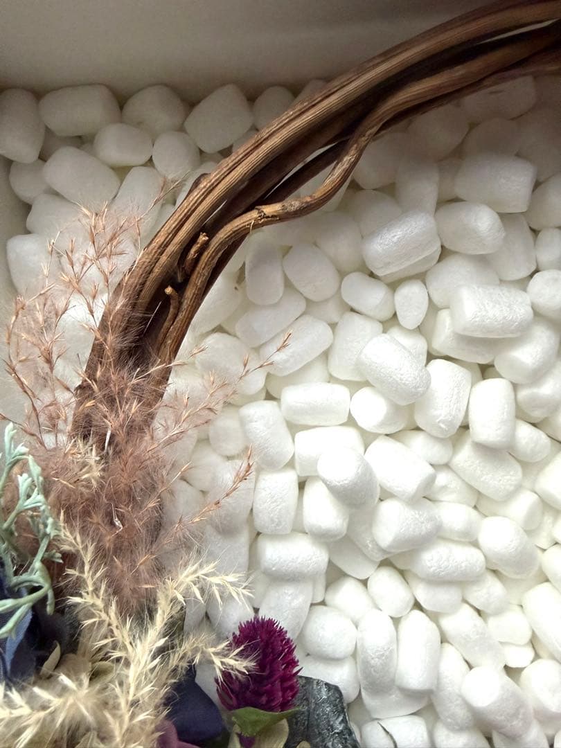 【Price Reduction】 Wedding Wreath Bouquet & Boutonniere - Artificial Flowers